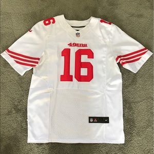 NFL 49er's Joe Montana Jersey, bigger than expected  I think it fit more XL-2X.